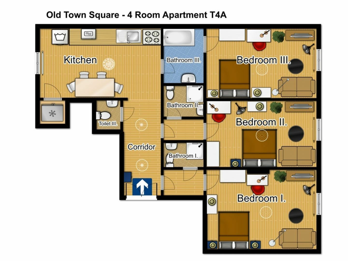 Apartment Templova